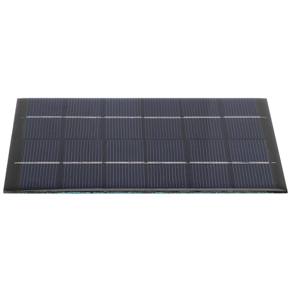 2W 6V solcellepanel med AA-batterioplader til KLB