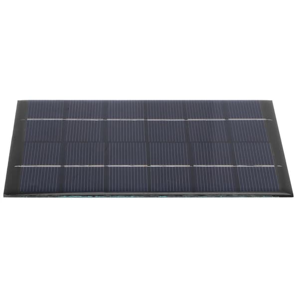 2W 6V solpanel med AA-batteriladdare för KLB
