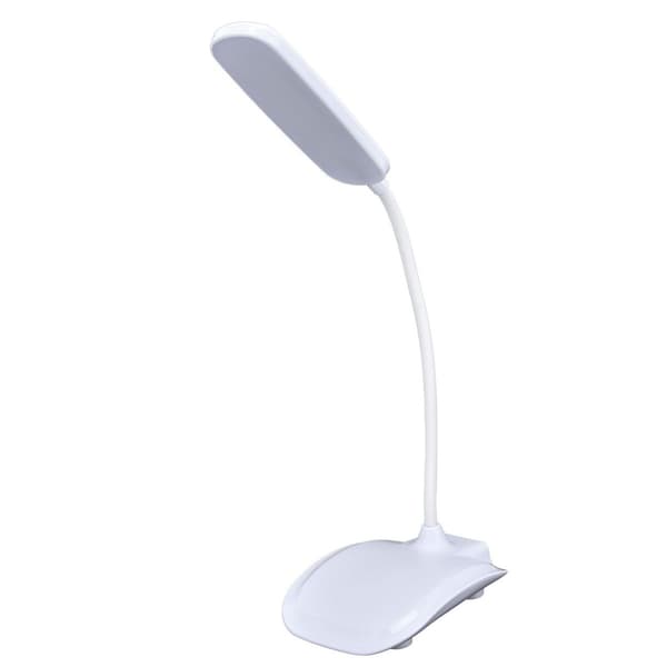 Sammenklappelig USB-drevet LED-bordlampe til sovesale KLB