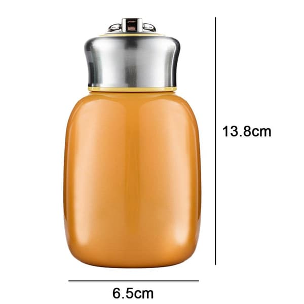 Mini 280ml rustfrit vakuumvandflaske i rustfrit stål, stil 2 KLB