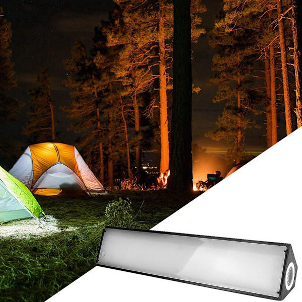 Solcellsladdad LED-tältlampa, vattentät arbetslampa för KLB
