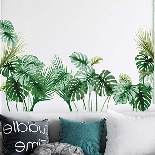 Tropiska Palm Blads Väggdekaler - Vinyl Dekaler