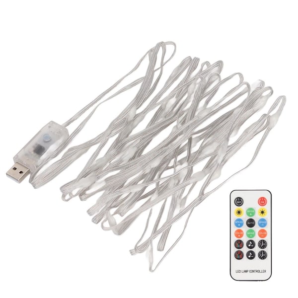 16,4ft RGB Vattentät Batteridriven Kopparsträng Ljus KLB