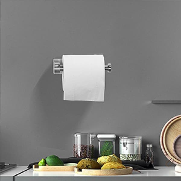Toiletpapirholder uden boring toiletpapirholder rustfrit stål