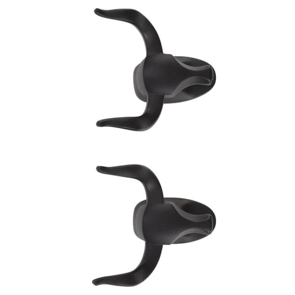 2-pack robusta väggmonterade krokar för handdukar och badrockskrokar KLB
