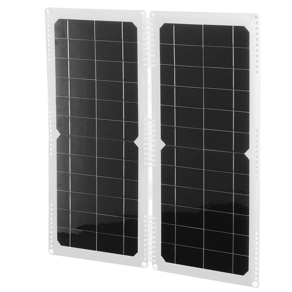 20W 12V bærbar solcellepanel med foldbart enkelt krystal lader KLB