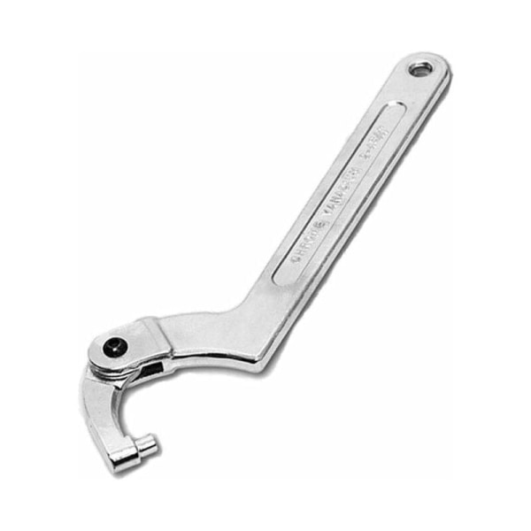 Kromivanadiini säädettävä koukkuavain C-avain työkalu 51-120 mm - 3 pyöreä pää KLB