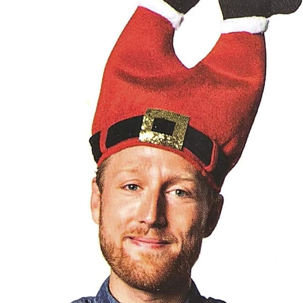 Nyhet Julhatt, Tomtebyxor Mössor, Röd KLB