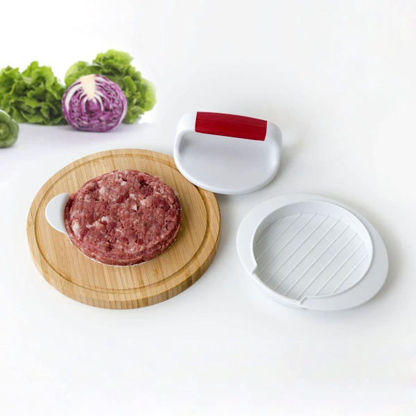 Hamburger-kone, jossa lihapiirakan nostolaite, hamburger-kone,