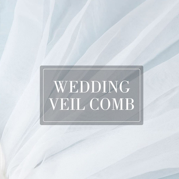 Brudslöja Bröllopsslöja Brudslöja Tulle Slöja med Rosett Slips Bachel Stil3 KLB