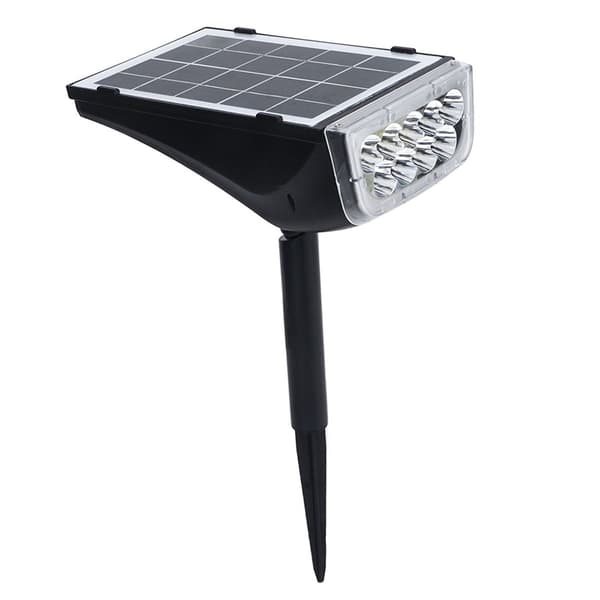 Solcelle gulvlamper IP65 Vandtæt 3 Tilstande Roterende Lys KLB
