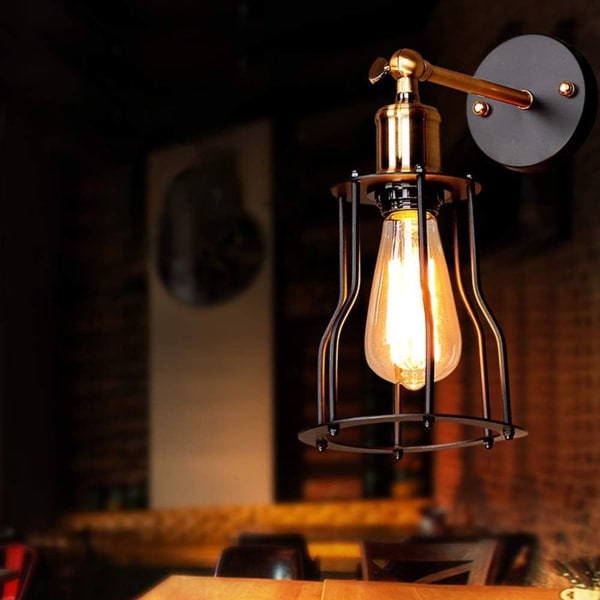 Edison glödlampa E27.7 st 4W LED-lampa ST64 glödlampor KLB