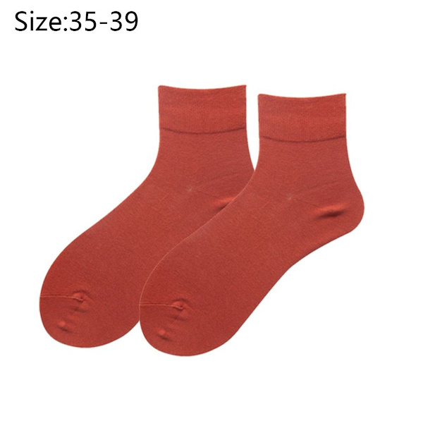 Kvinnors tunna bomullssockor, mjuka bootie-sockor damtoppkombination 1 KLB