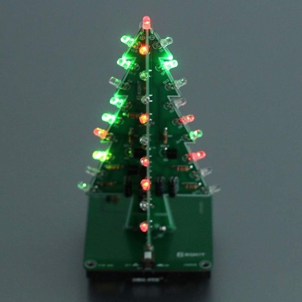 LED juletresett - DIY elektronisk gave KLB