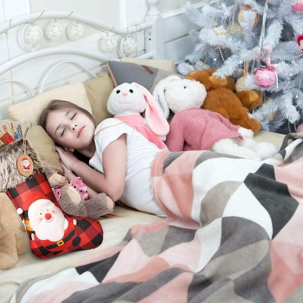 Stora julstrumpor 4-pack 18\" julstrumpor KLB