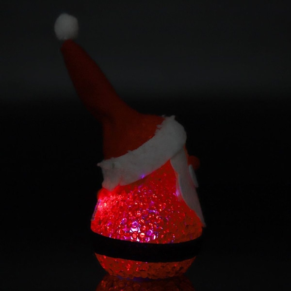 Nyhet glødende julenisse Julenissen RGB farge KLB