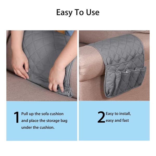 Sofa Armlenes Fjernkontroll Oppbevaringsarrangør