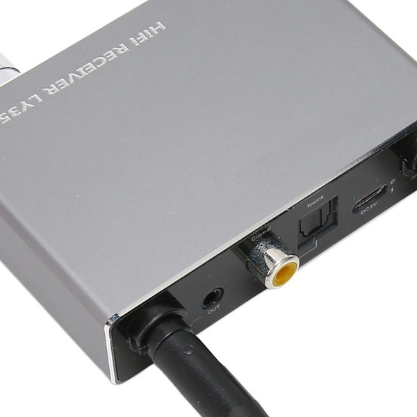 Digital til analog lydkonverter Bluetooth 5.3 mottaker KLB