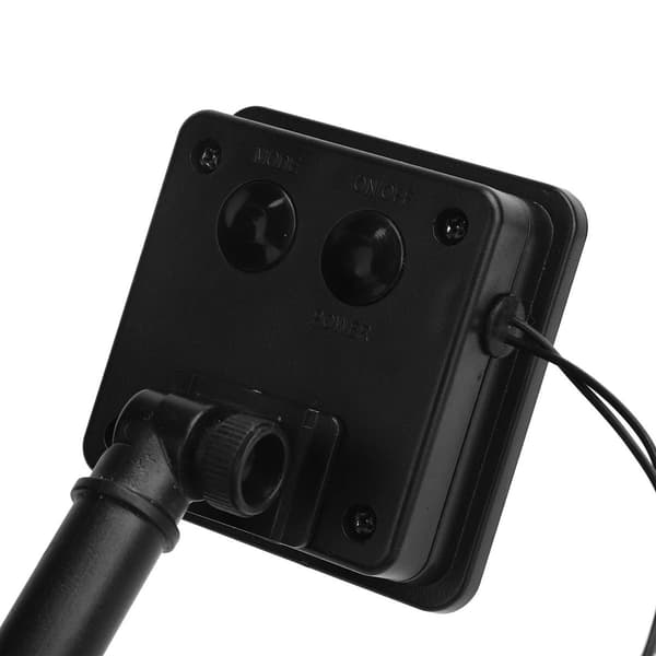 Solcelle-fe-lys, 5 m, bi-formet udendørslampe med 8 lys KLB