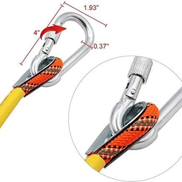 Udendørs reb diameter 8mm tyk nylon reb, 10m/20m KLB