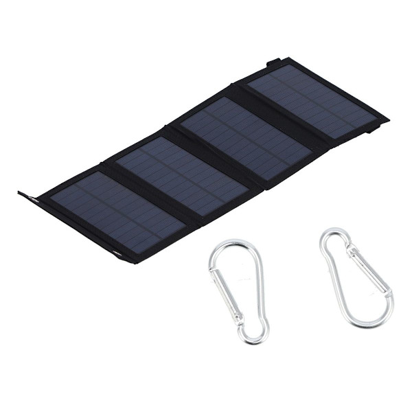 10W Solpanel Set Vattentät Bärbar Hopvikbar Sol KLB