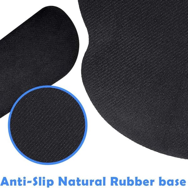 Ergonomisk musematte med håndleddsstøtte, førsteklasses minne skum 4
