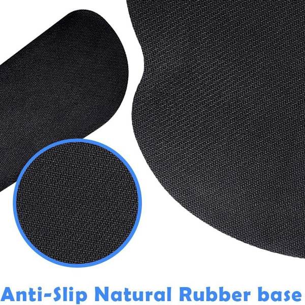 Ergonomisk musmatta med handledsstöd, premium minnesskum 4