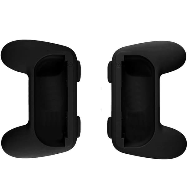 Pakke med 2 for Switch Grip med liten grep ergonomisk svart KLB