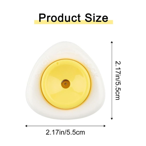 Ägghålsslag, hårdkokt äggskalspiercer, rostfritt stål