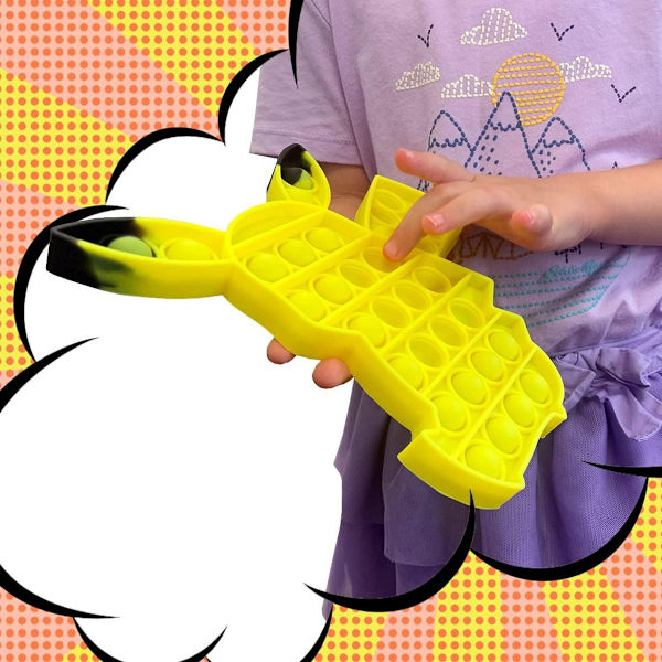 Pikachu - Pop Fidget-leksak för barn och vuxna - Stressavlastande Fidget - KLB