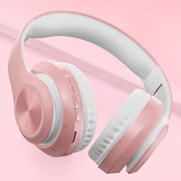 Bluetooth-kuulokkeet korvan yli, langattomat kuulokkeet mikrofonilla, HiFi-stereo,