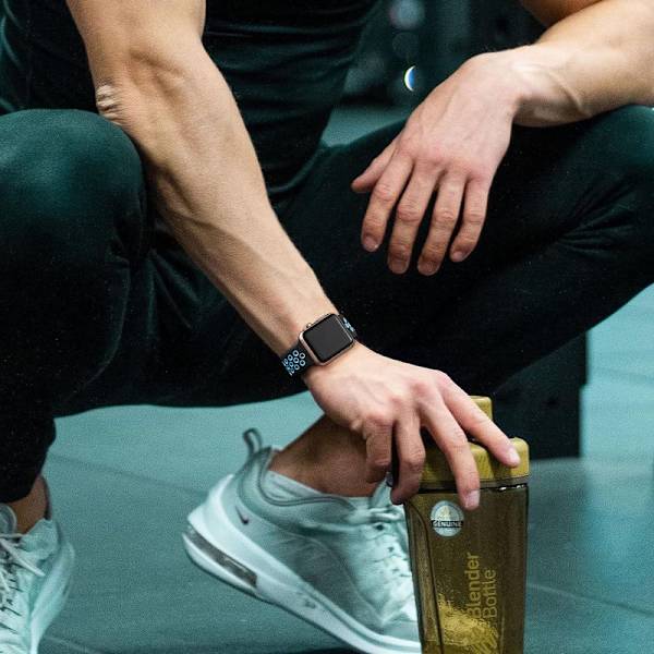 Sportarmband kompatibel med Apple Watch-rem, andningsbar
