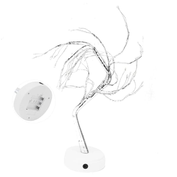 Natlys USB-lystræformet lampe DIY kobber KLB