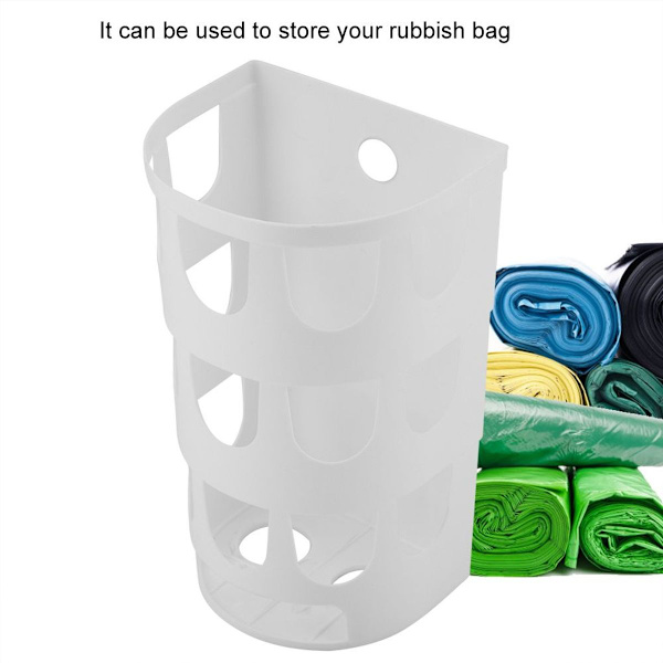 Väggmonterad plastpåse förvaringslåda KLB