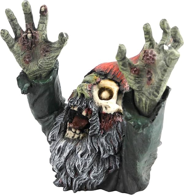 Zombie Garden Graveyard Staty, Gotisk Dekoration, Dvärg Zombie