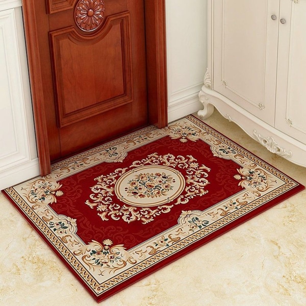 Modern, absorbent entrance carpet, dirt-repellent, machine washable