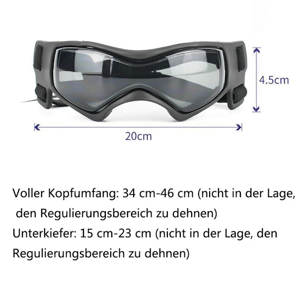 Solglasögon för hundar, skyddsglasögon för hundar, solglasögon för hundar, hundglasögon, UV
