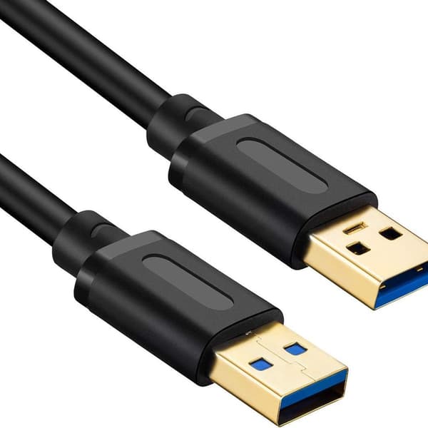 USB 3.0 A-A -kaapeli, 3 jalkaa, USB-USB-kaapeli, USB-uros 3 jalkaan