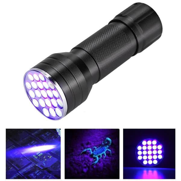 2W 21LED UV-taskulamppu Mini Expert Jade -taskulamppu 395-410nm KLB:lle