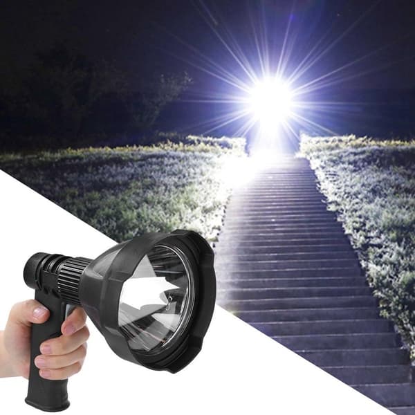 Latautuva LED-taskulamppu 10W Kannettava taskulamppu 500m KLB:lle