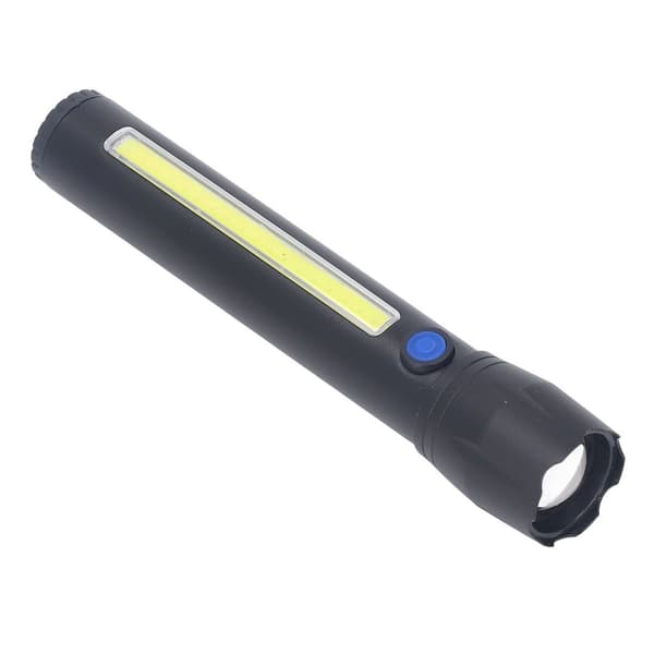 Ulkoilun LED-taskulamppu USB-ladattava COB KLB