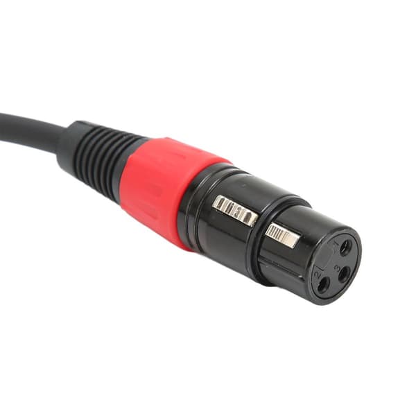 Professionel mini jack mikrofon med 3,5 mm til XLR jack KLB