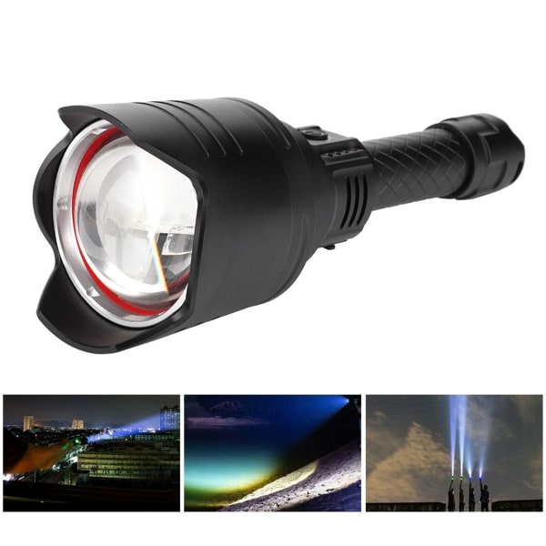 För P10 zoom ficklampa, stor vidvinkelobjektiv ficklampa KLB