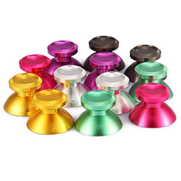 Pakke med 2 grebpinde til PS4 Xbox One-spilsystem guld KLB