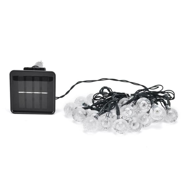 5m LED solcellelysslynge 20 LED dekorative utendørs lysslynge KLB
