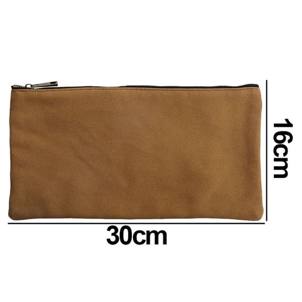 Canvas pennfodral/pennfodral/pennfodral, robust och gul KLB