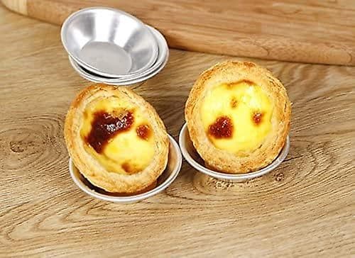 Tykkere Kagekop Æg Tart Pudding Form DIY Værktøjer 20stk
