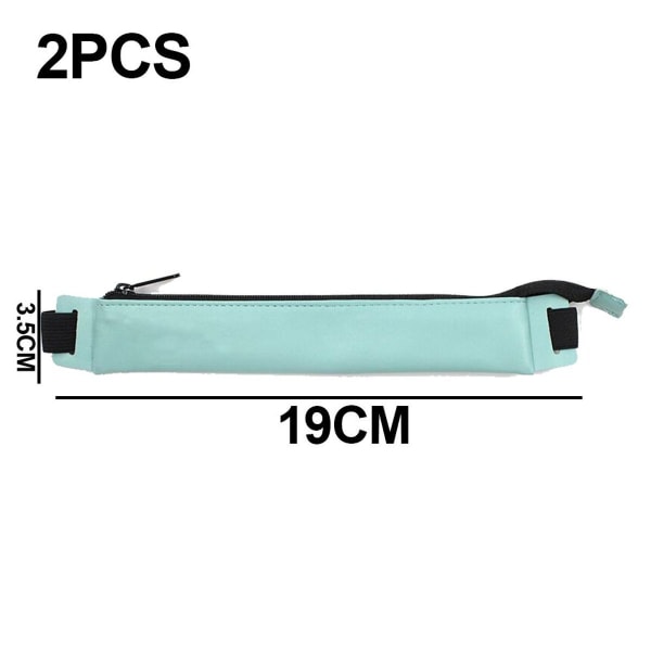 Penal (2-pakning), pennalholder laget av PU-skinn, blå