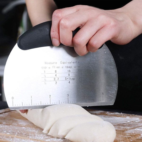 2 stk. dejskraber, rustfrit stål spartel,
