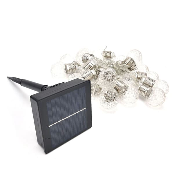 Solar String Lights 6M 20 LED Bulb Dekorative Lampe med KLB